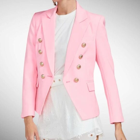 Generation Love Delilah Crepe Blazer in Cotton Candy Size XS - Picture 1 of 9